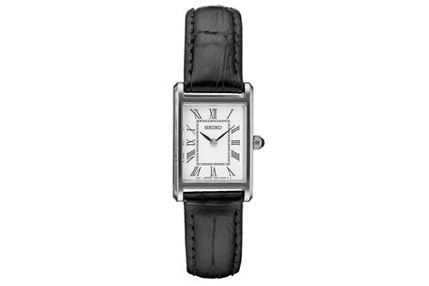 prada rectangle watch red band leather|ladies rectangular watches.